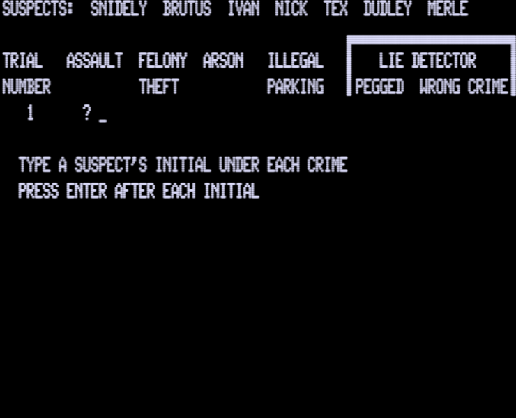 Screen shot